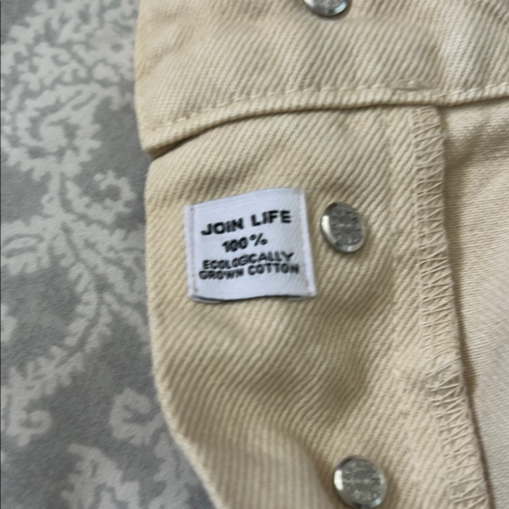 Zara woman Beige Straight Jeans - Picture 12 of 12